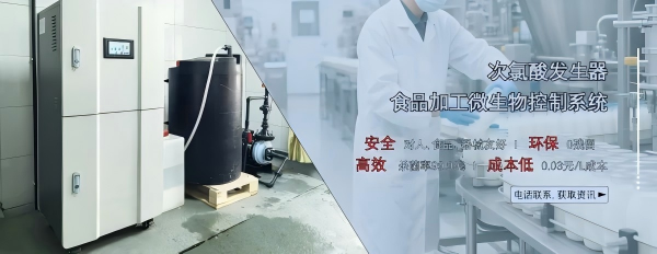 次氯酸发生器用于食品加工